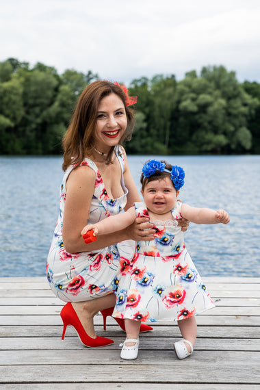 Twinning jurken moeder dochter kleding- matching summer dresses by Just Like Mommy 'z